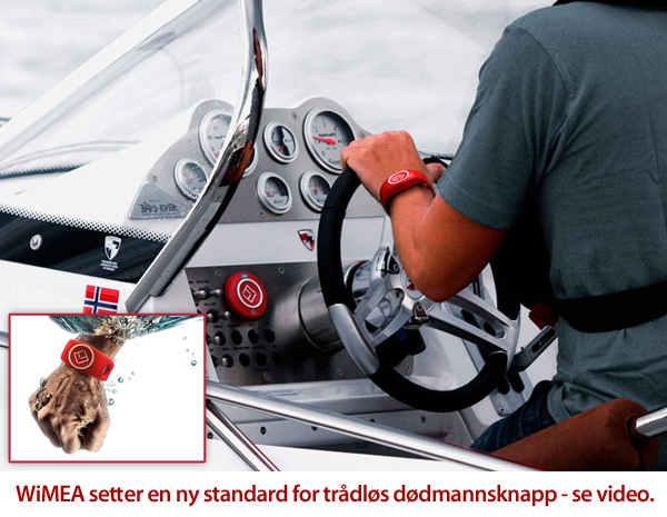 Wimea trådløs dødsmannsknapp